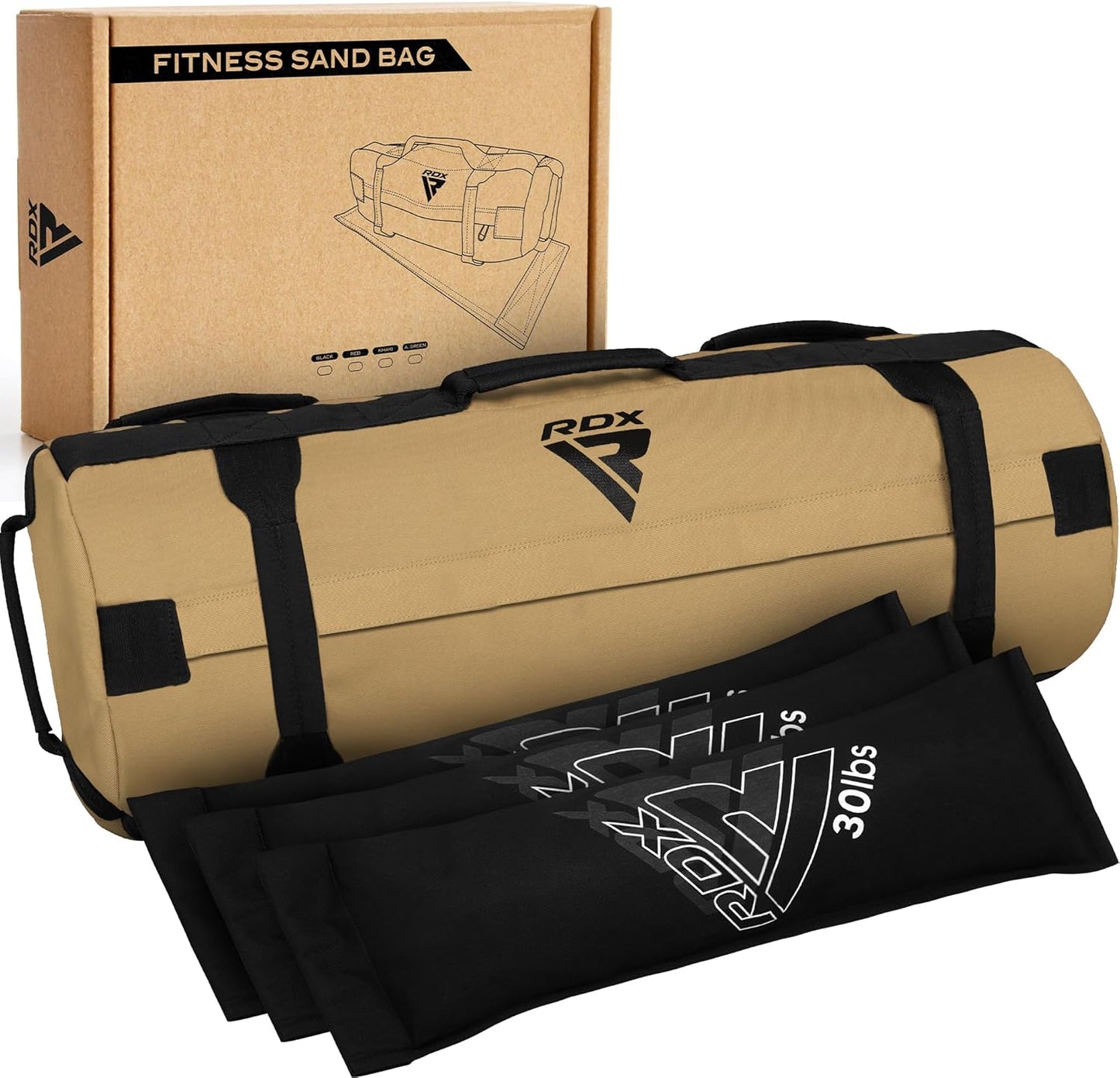 RDX Sandbag for Fitness Weights Training - Unfilled Power Bags