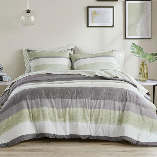 Madison Park Jaxon King Comforter Set for Modern Bedroom Style