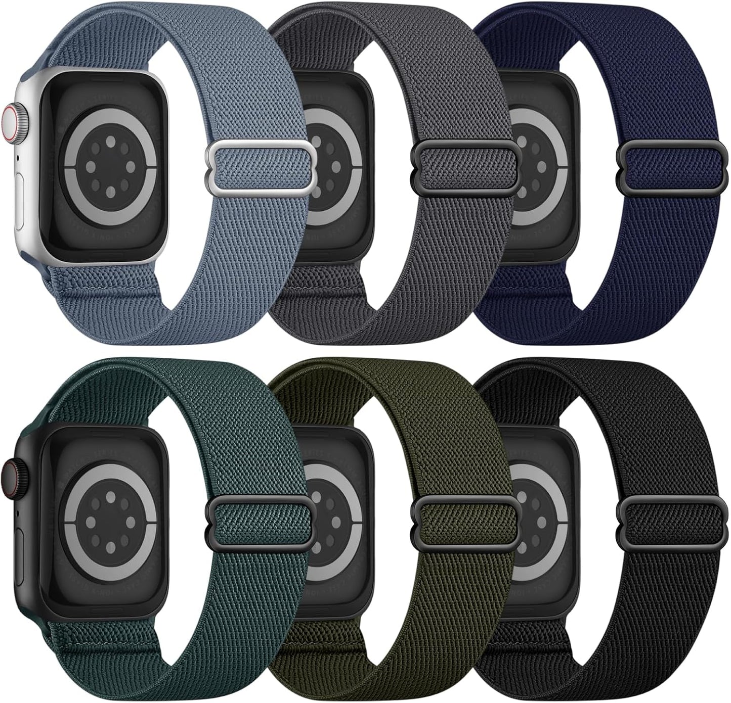 Stretchy Braided Nylon Apple Watch Band - Comfy Style Boost