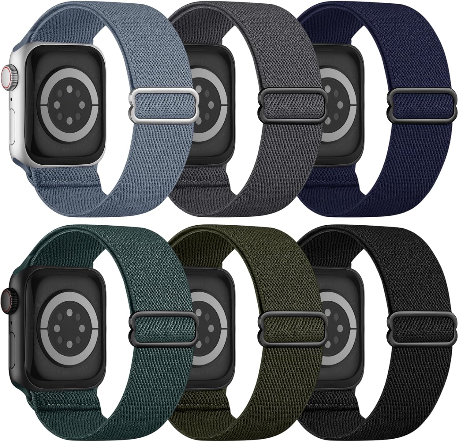 Stretchy Braided Nylon Apple Watch Band - Comfy Style Boost