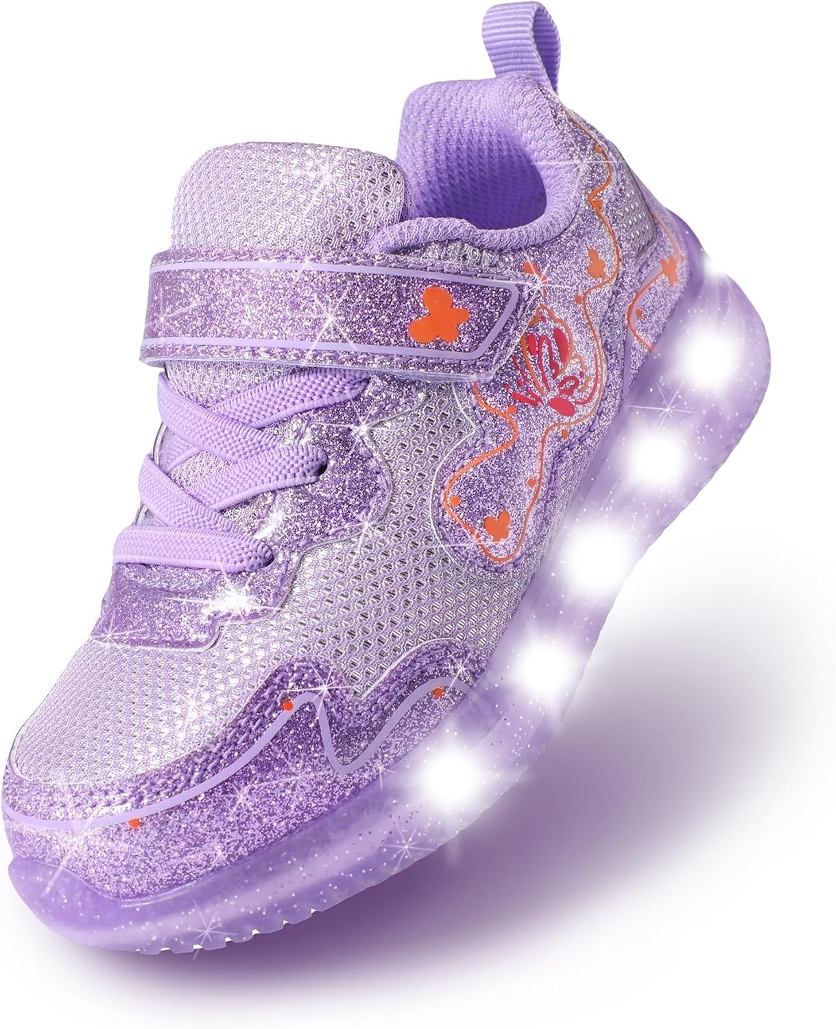 ZKA Toddler Light Up Shoes for Girls Boys Size 5 to 13