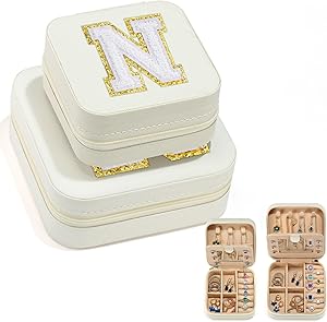 Travel Jewelry Case Set for Women - Unique Birthday Gifts