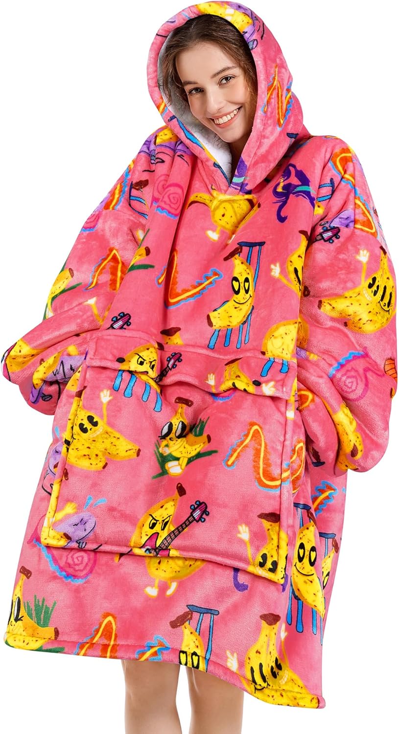Narecte Cozy Oversized Blanket Hoodie for Adults - Soft & Warm