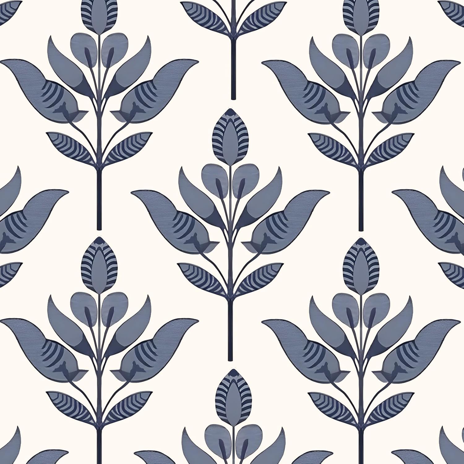 Leaves Wallpaper Peel and Stick Floral Contact Paper for Home