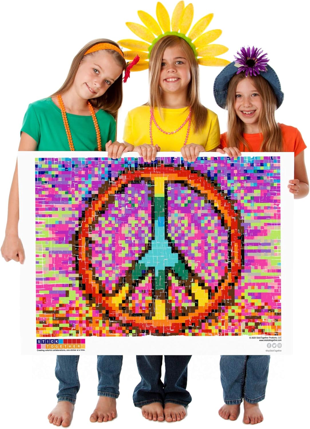 Huge Mosaic Puzzle Poster Kits for Fun Group Activities