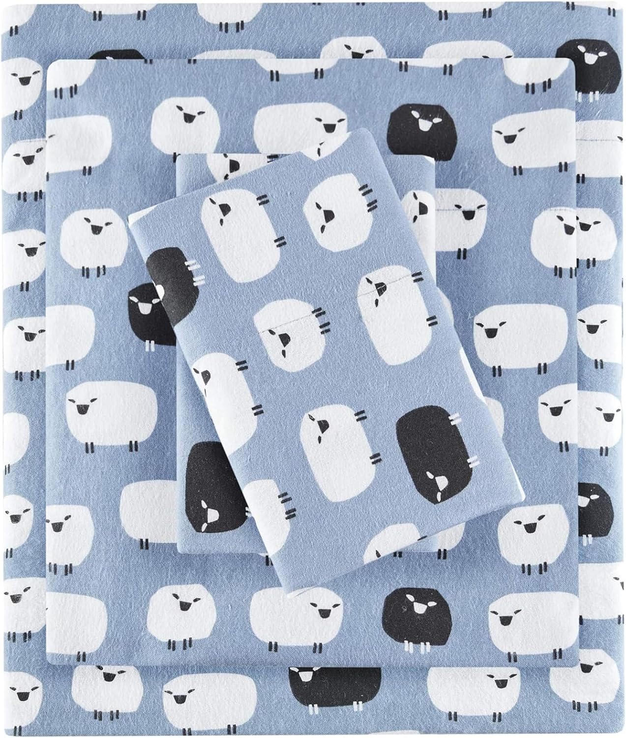 Woolrich Cotton Sheet Set for Cozy King Size Bedding