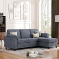 Vongrasig Convertible Sectional Sofa Couch - Versatile Small L-Shaped