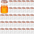 Mason Jar Shot Glasses 36-Pack 2 oz Mini Jars with Lids - Party Favors