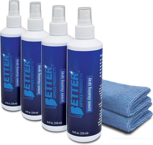 Screen Cleaner Kit - Sparkling Screens, 4 Pack