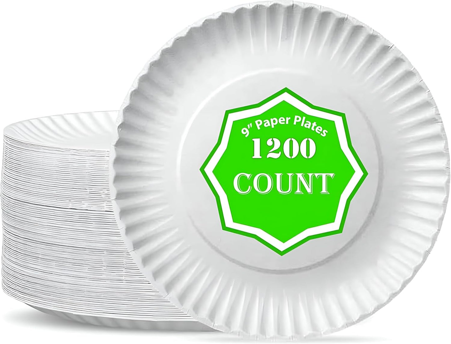 Perfect Stix 9in Paper Plates - Durable and Economic Choice