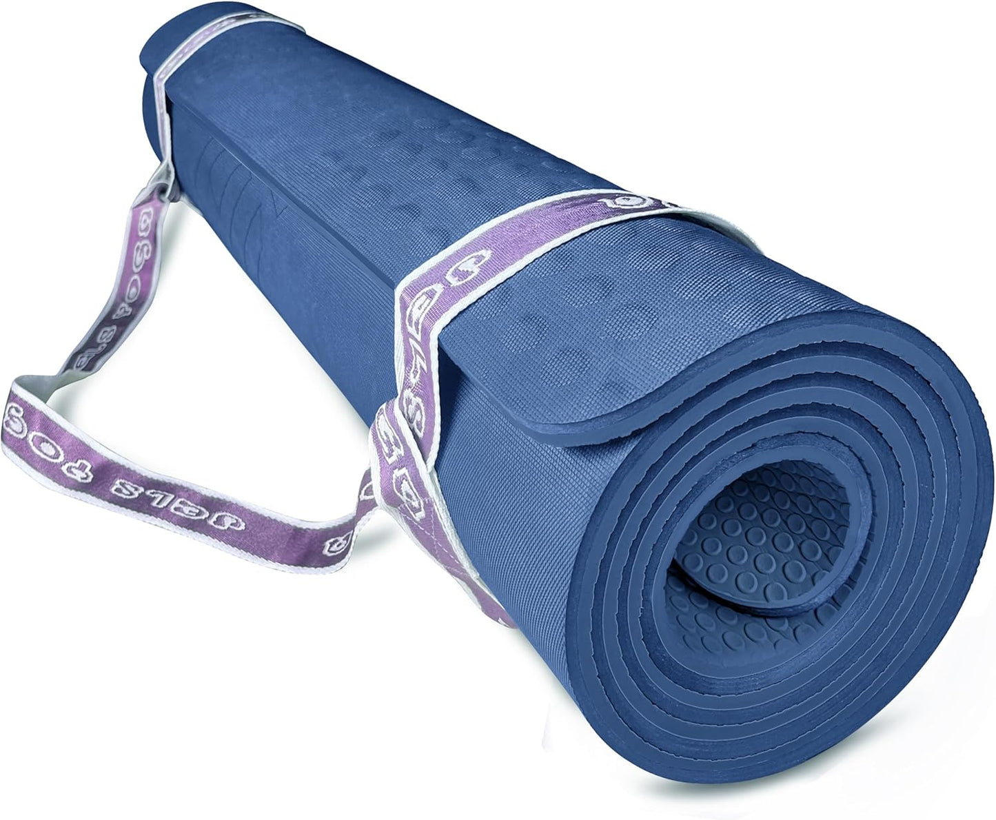 SGS Certified Extra Thick Yoga Mat - Non Slip 3D Design