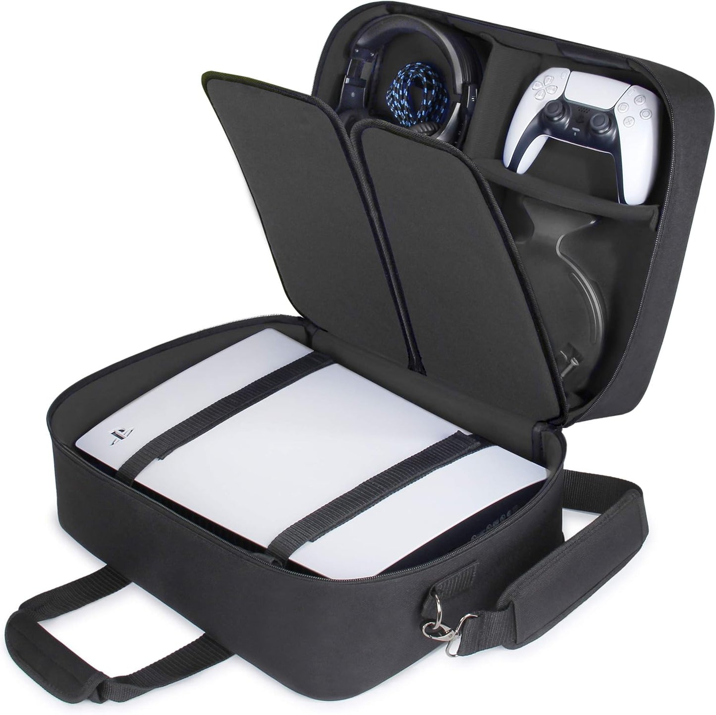 USA Gear PS5 Carrying Case - Travel Bag for PlayStation 5