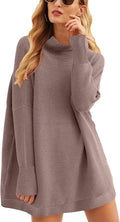 ANRABESS Oversized Turtleneck Knit Sweater - Casual Slouchy Fit