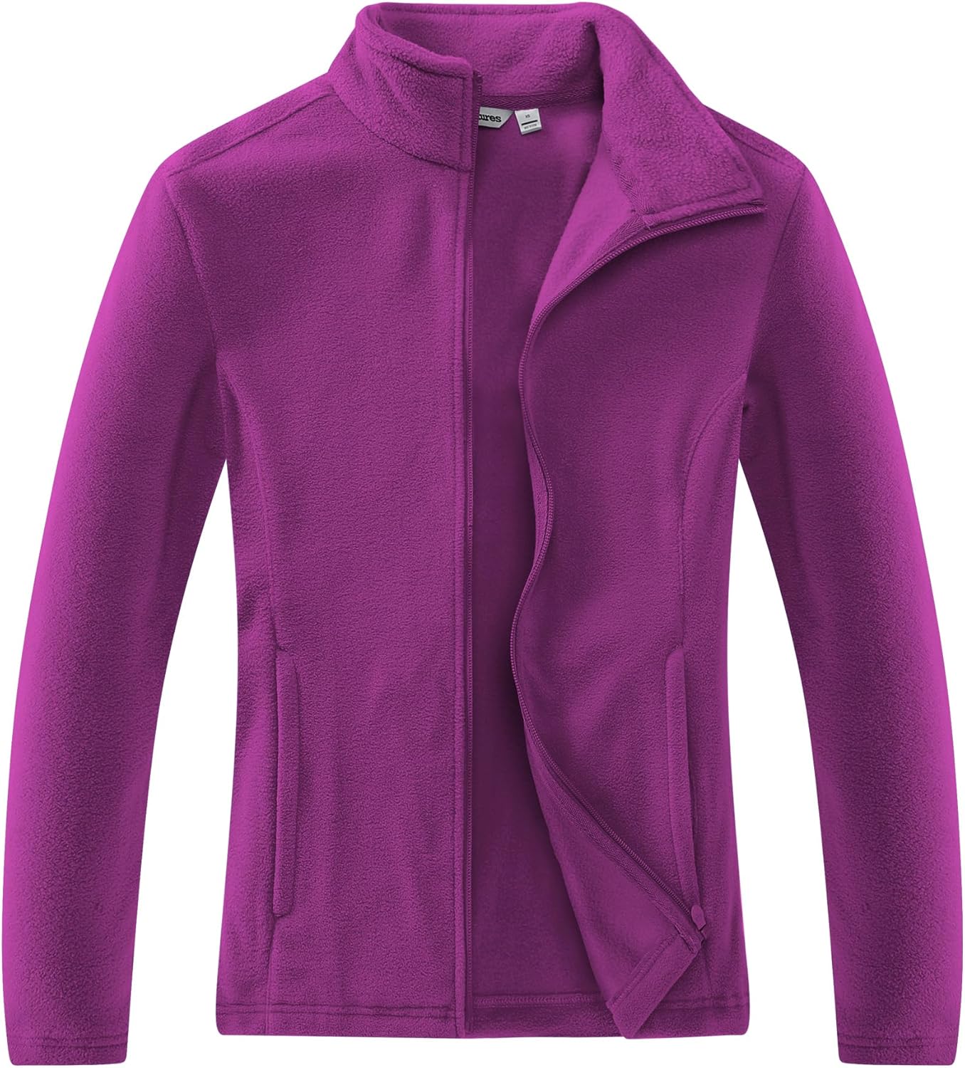 Outdoor Ventures Women's Lightweight Warm Zip Up Fleece Jacket