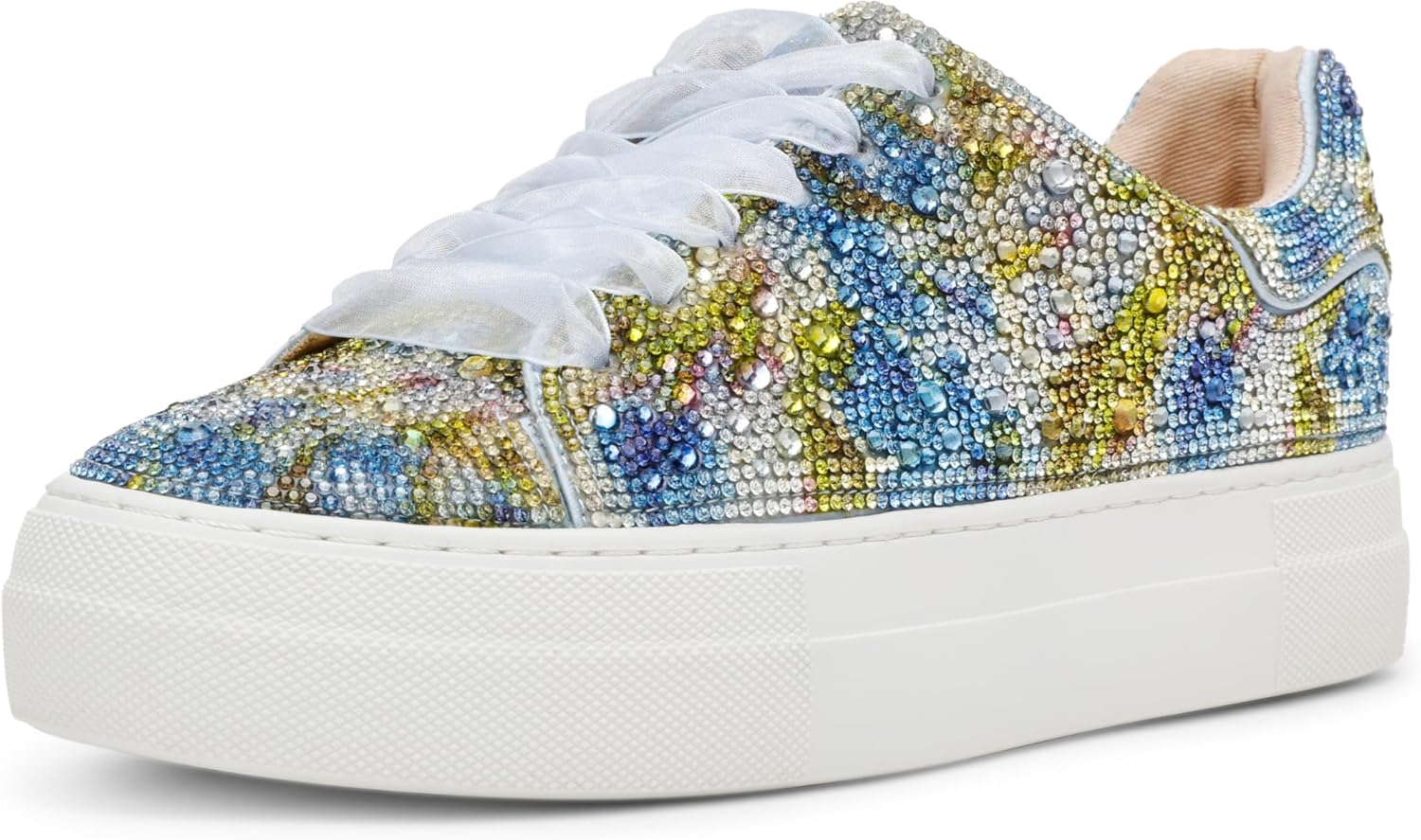 Betsey Johnson Women's Sidny Sneaker: Rhinestone Embellished Style
