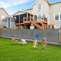 236in Retractable Baby Gates Extra Wide 42in Tall - Secure Barrier