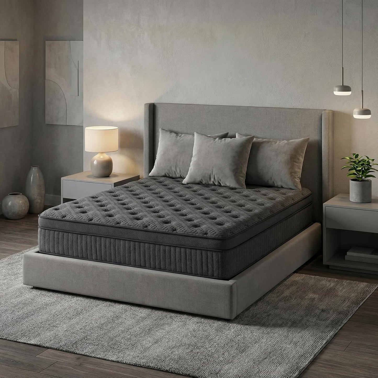 inight Queen Mattress: 14 Inch Hybrid for Ultimate Comfort