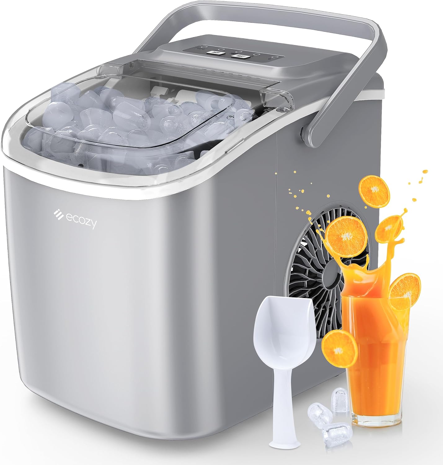 ecozy Portable Ice Maker Countertop: Fast, Compact, and Quiet