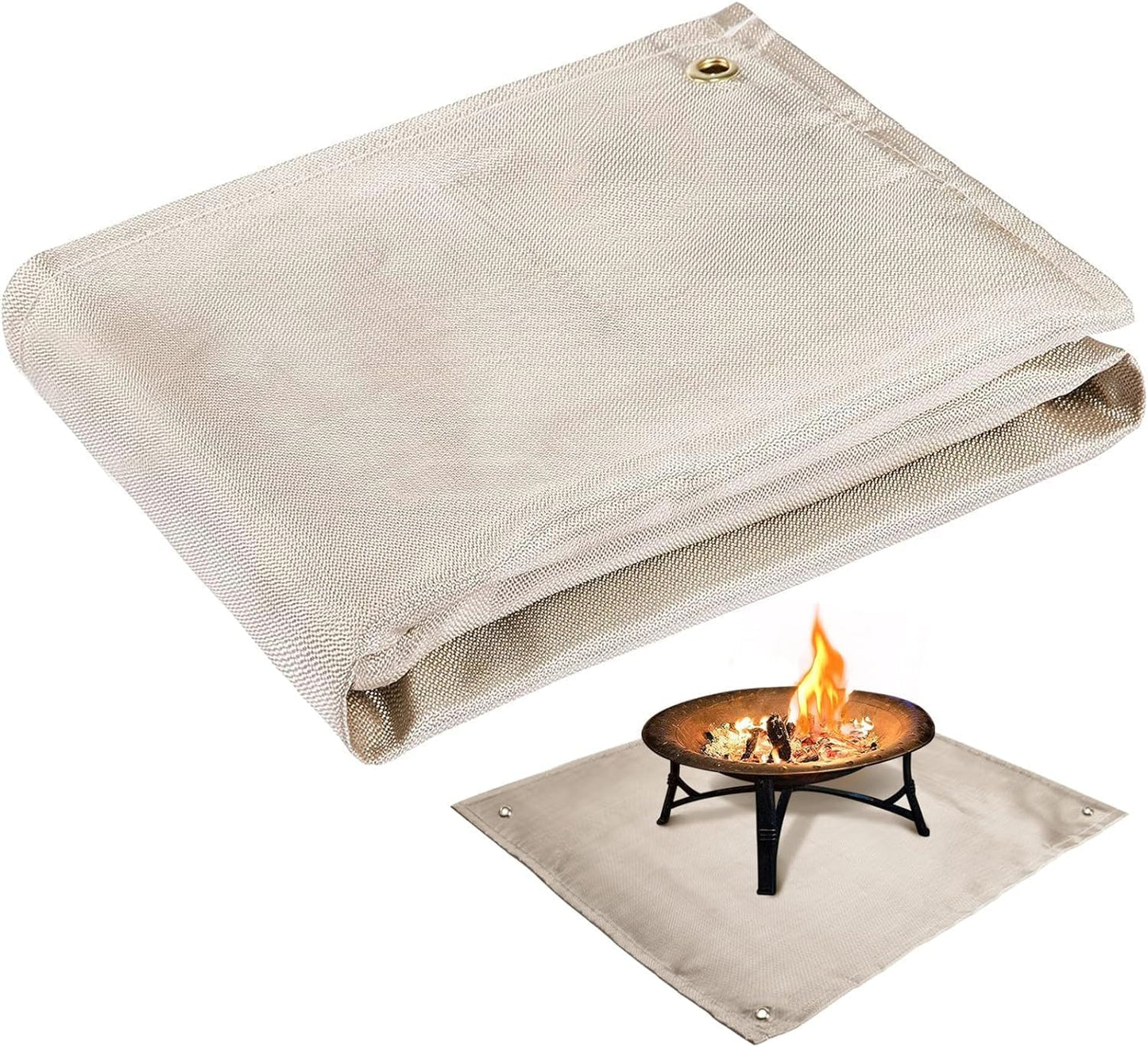 Fireproof Mat for Solo Stove - Protects Deck & Lawn - PAMASE