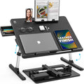 Cooper Desk PRO Leather Adjustable Lap Desk - XXL Bed & Floor Table
