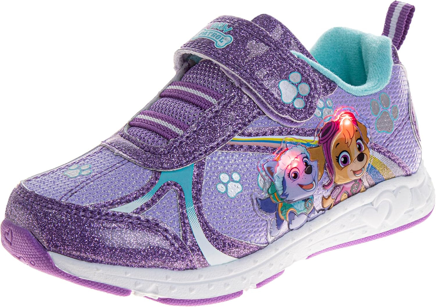 Nickelodeon Paw Patrol Light Up Laceless Shoes for Girls