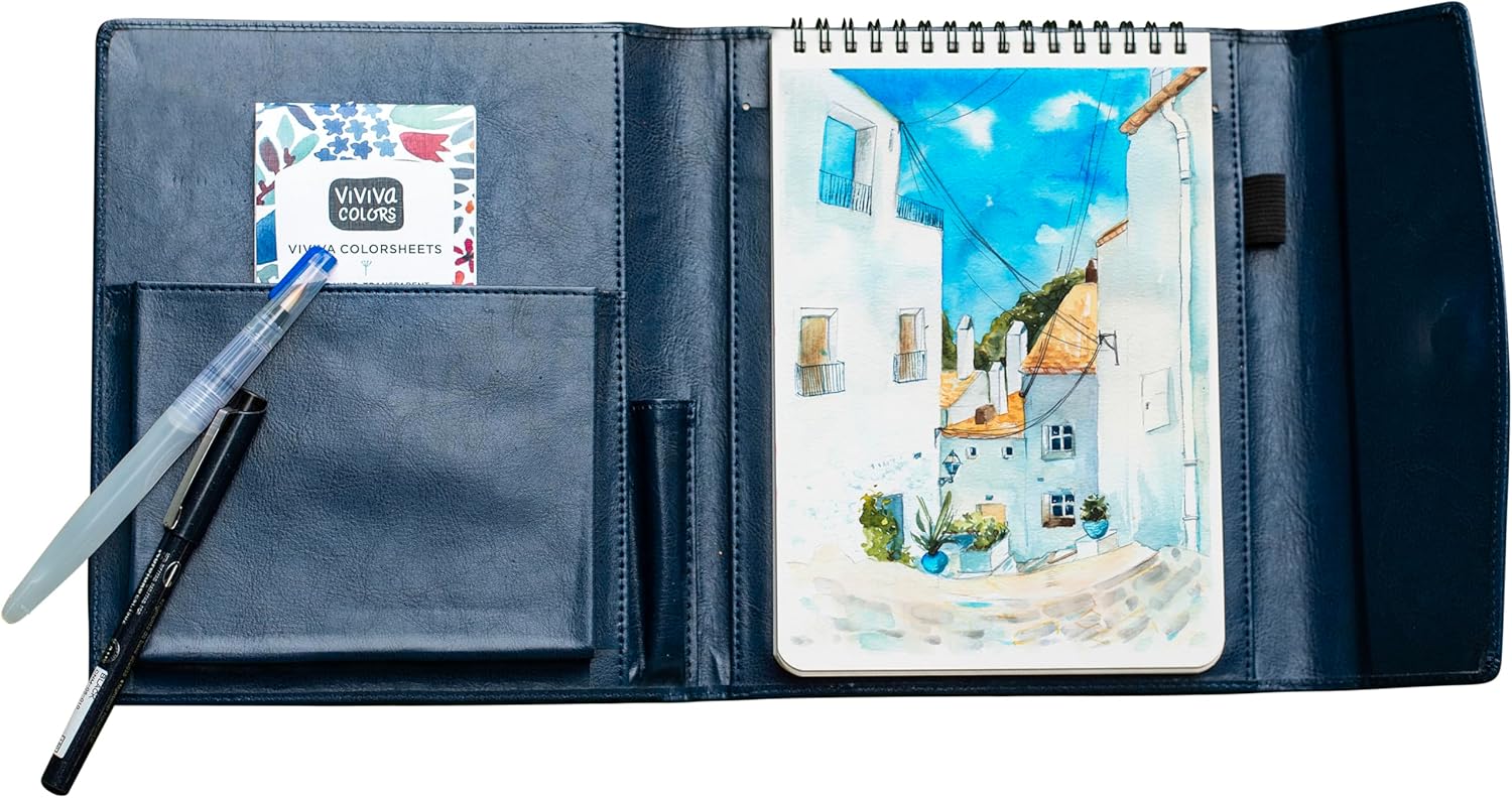 Viviva Colors A5 Travel Paint Set - Vibrant Watercolor Kit