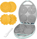 Pizzelle Maker Multi 4 x 4.5ft Electric Iron - Faster Family Batches