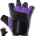 Women's Padded Weight Lifting and Rowing Gloves - Light-Medium Padding