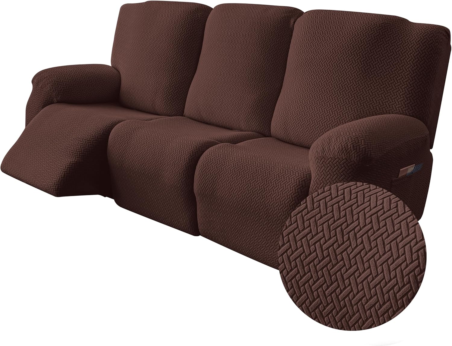Genina Recliner Sofa Covers - Stretch Couch Covers for Protection
