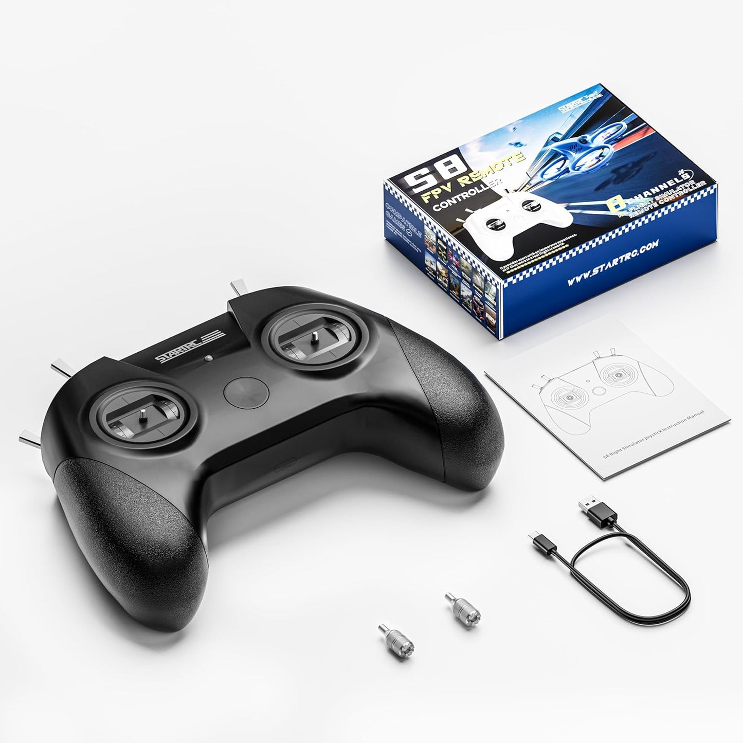 STARDRONE S8 FPV Drone Simulator Controller for Beginners & Pros