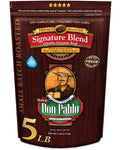5LB Don Pablo Signature Blend Medium-Dark Roast - Low Acidity