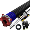 Garage Door Torsion Spring 262x2x36 Left Side - Heavy Duty Red Cone