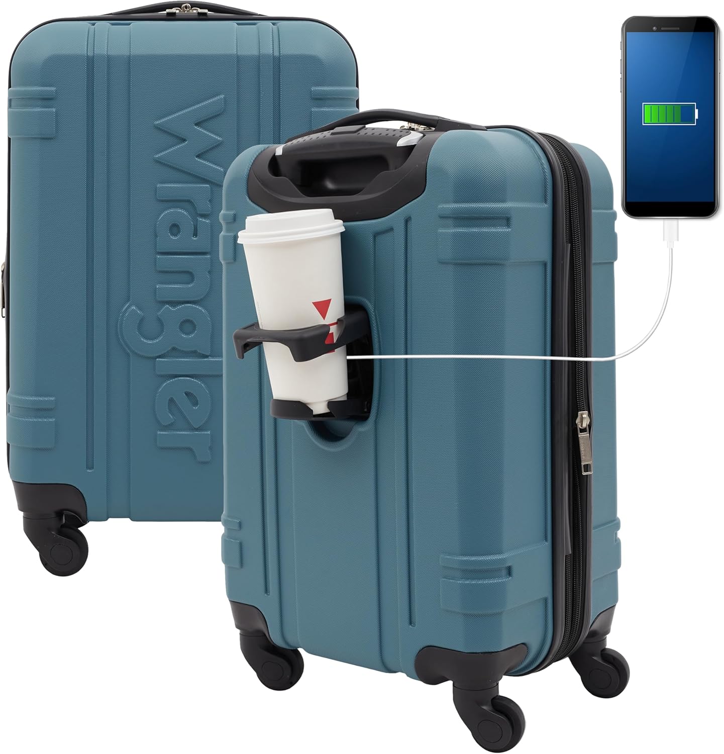 Wrangler Astral Hardside Luggage: 20-Inch Carry-On for Travel