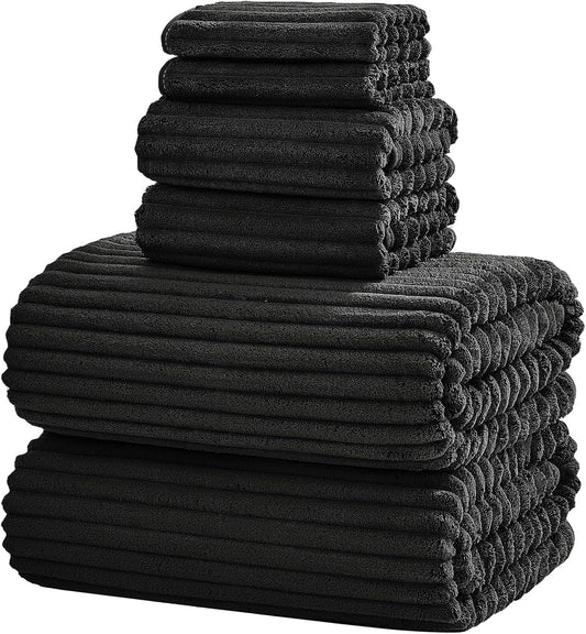 6-Piece Bath Towel Set for Ultimate Comfort and Absorption