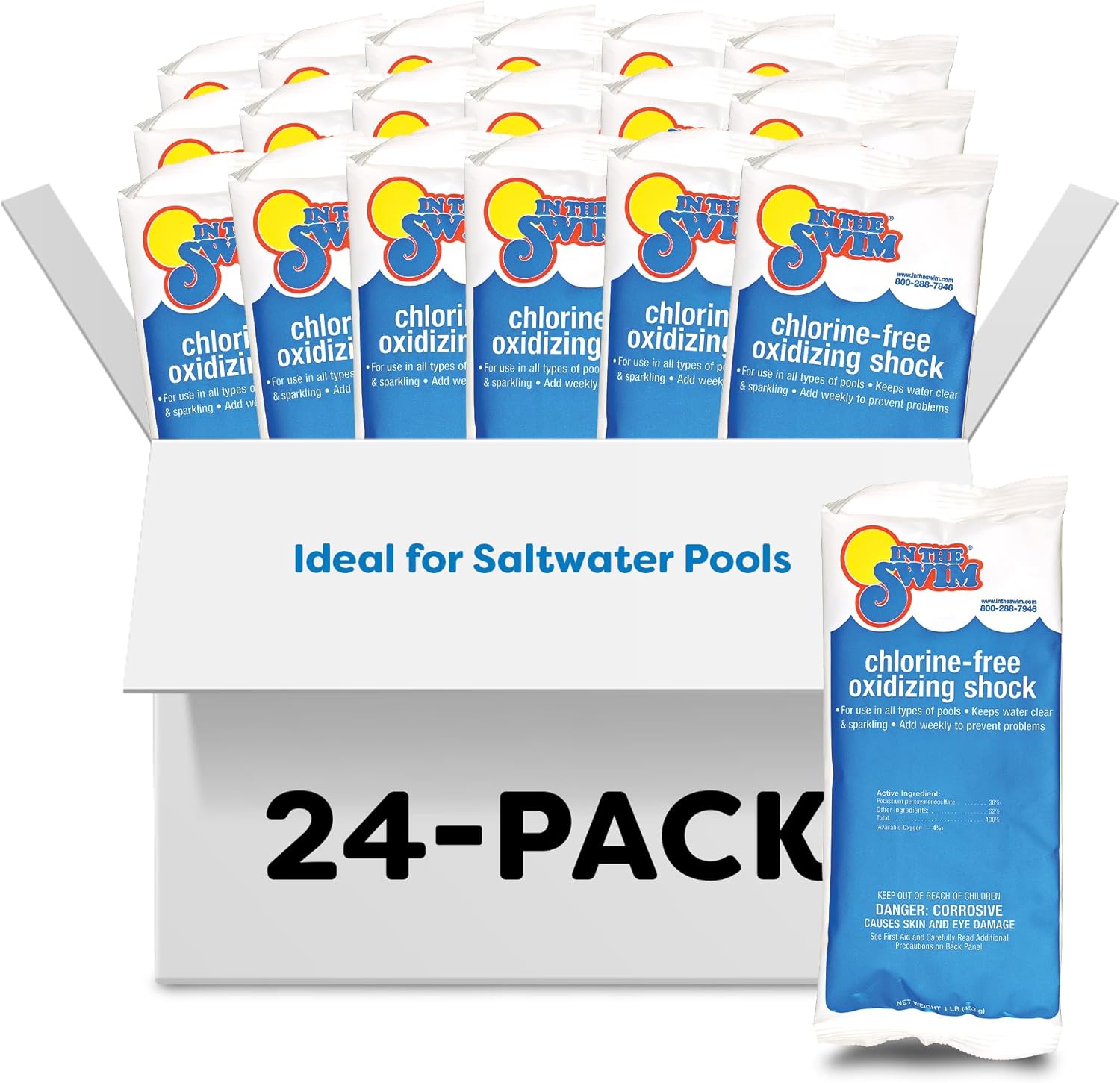 Chlorine-Free Pool Shock for Clean, Safe Swimming Pools and Spas