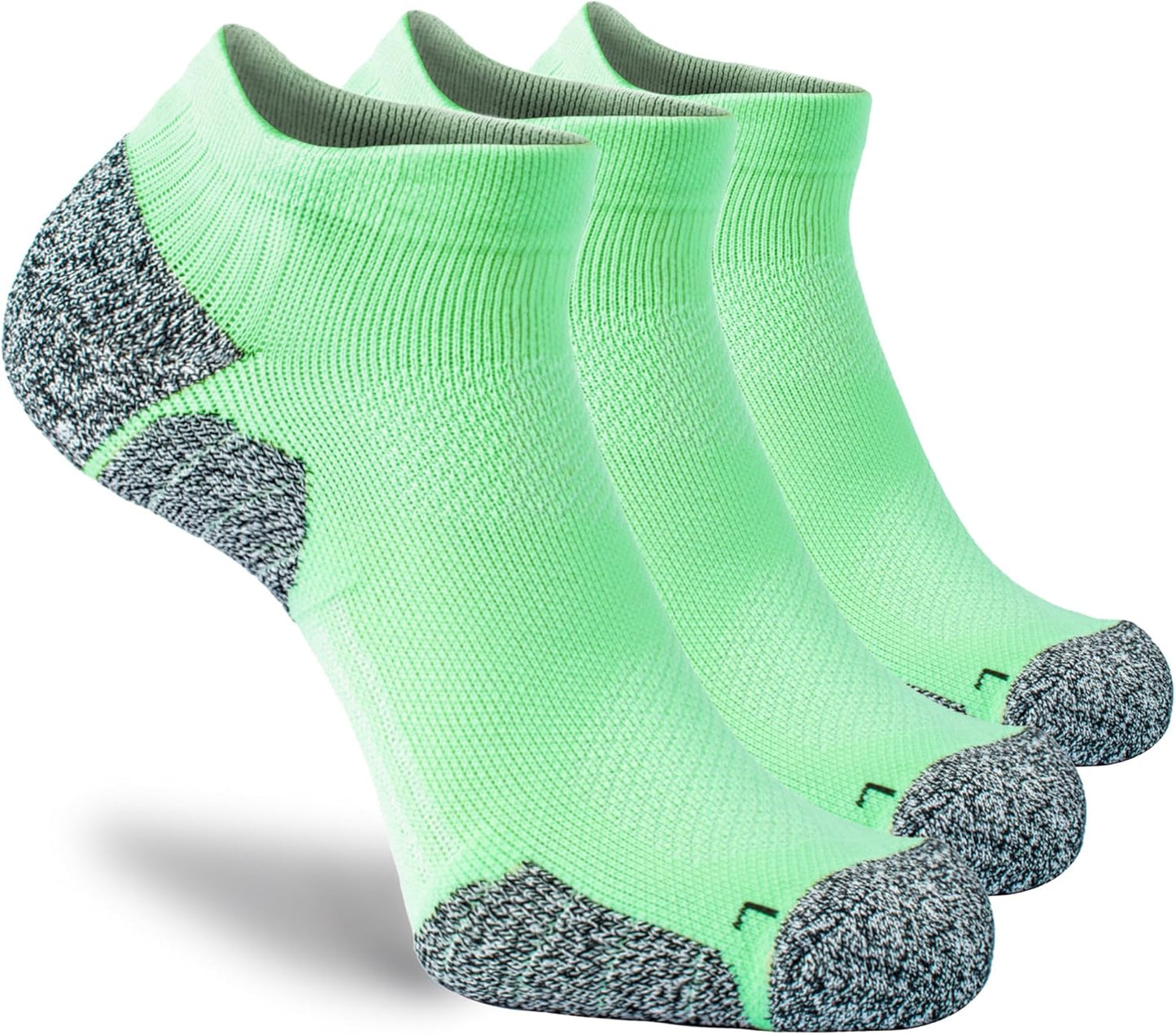 CWVLC Cushioned Compression Ankle Socks 5-Pack