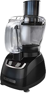 BLACK+DECKER 8-Cup Food Processor for Effortless Meal Prep