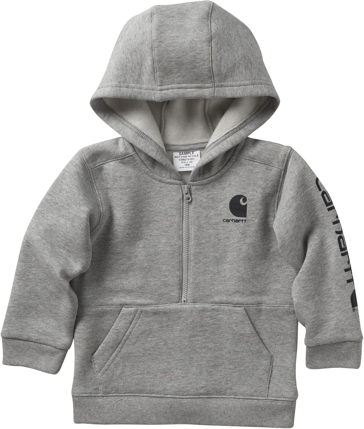 Carhartt Boys' Warm Half-Zip Hoodie