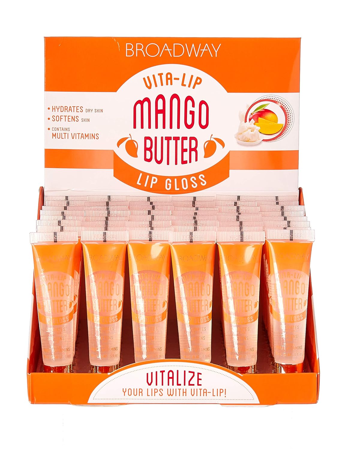 Ruby Kisses Broadway Vita-Lip Gloss for Ultra-Hydrated Lips