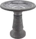 Arcadia Garden Products Birdbath - Elegant Stone Fiberclay Design