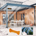 Clear Tarp 6x20ft Heavy Duty Clear Vinyl Tarp - Reinforced Water