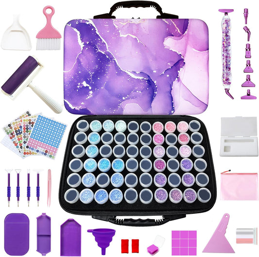 Muzagroo Art Diamond Painting Storage Containers for Organizing