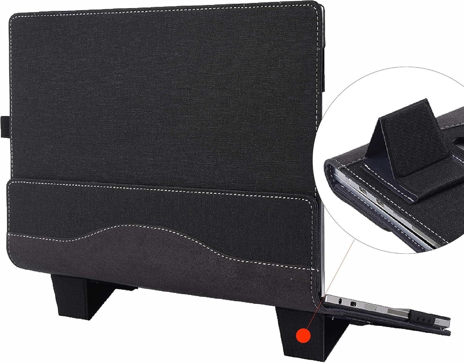 Laptop Cover Case for Samsung Galaxy Book Flex 15.6 inch - Black