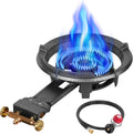 90,000 BTU Portable Propane Burner for Outdoor Wok Cooking