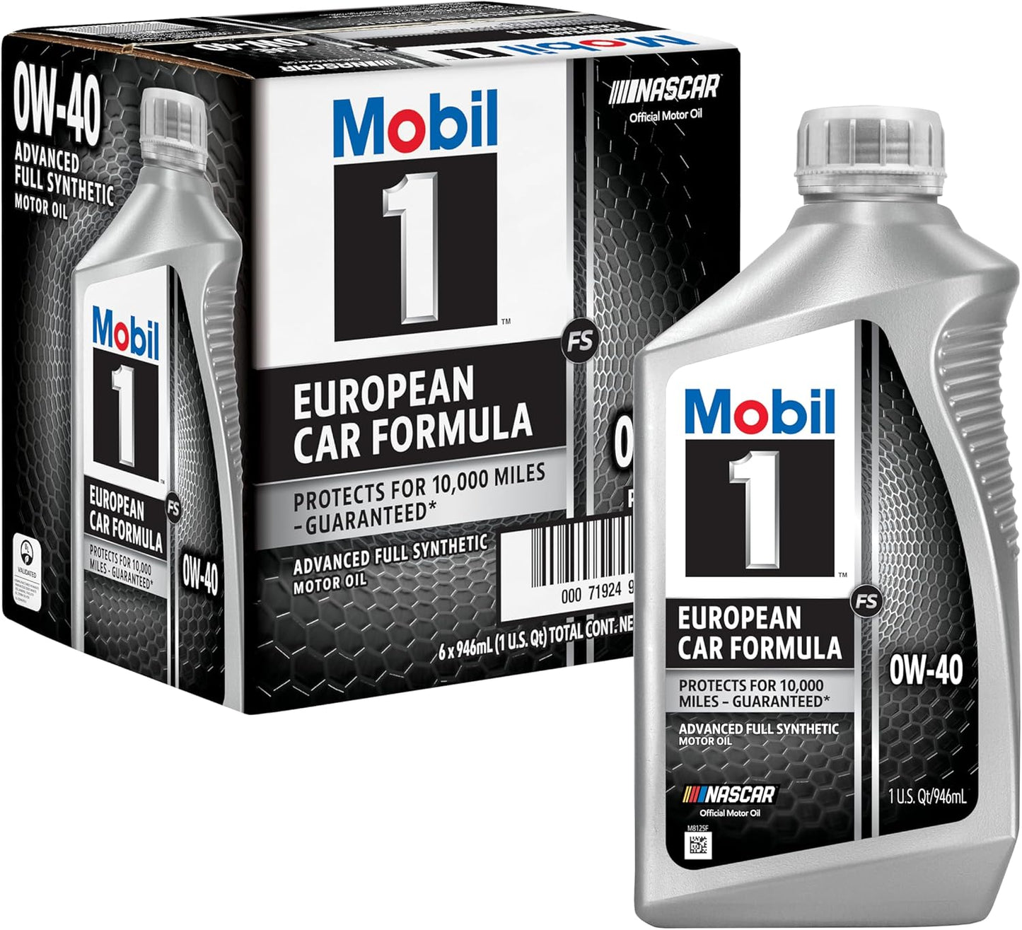Mobil 1 FS European Car Formula 0W-40 Motor Oil for Engines
