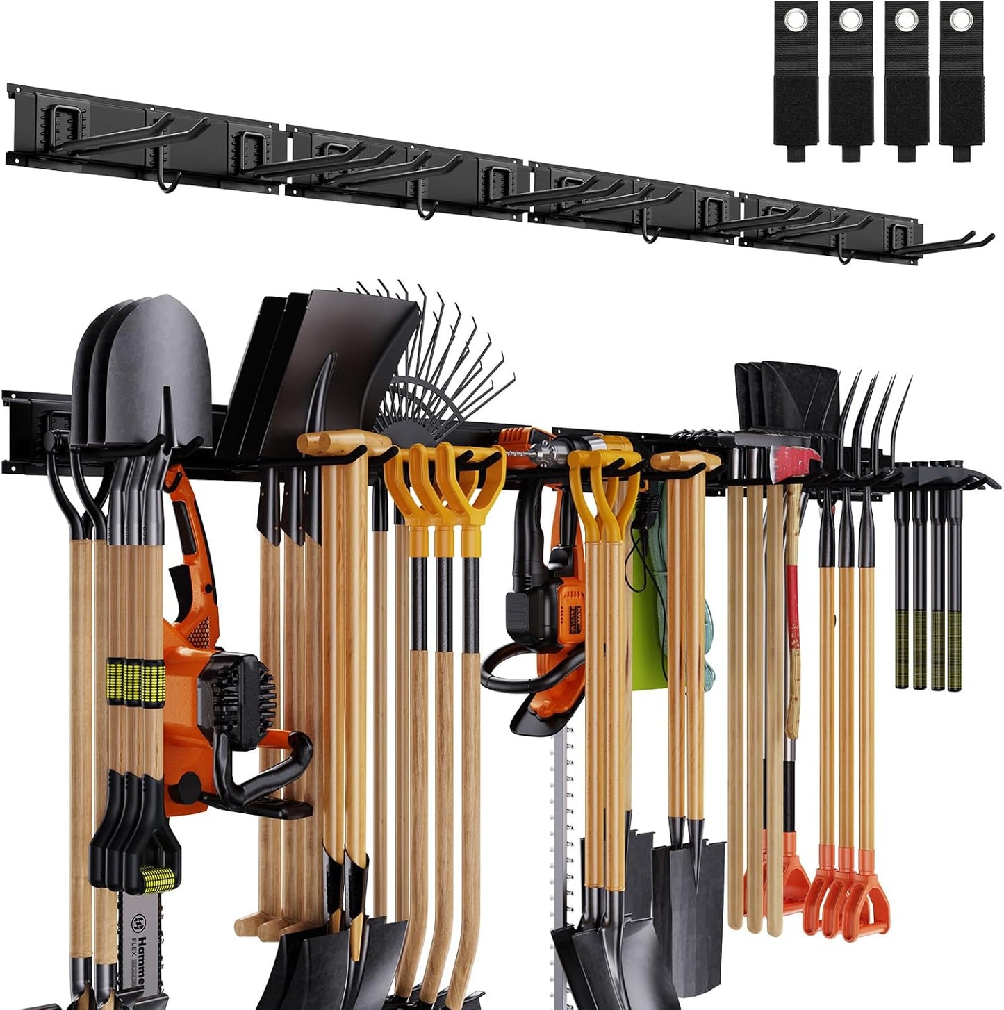 Garage Tool Organizer Wall Mounted for Heavy Duty Storage Needs