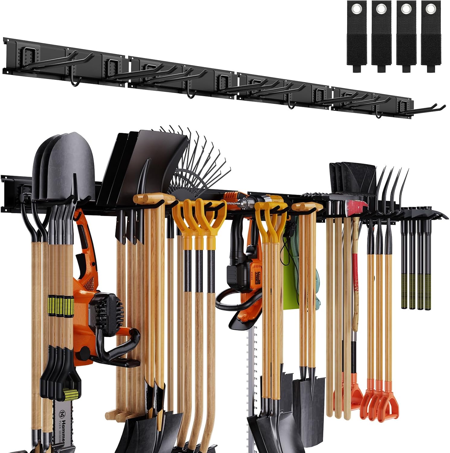 Garage Tool Organizer Wall Mounted for Heavy Duty Storage Needs