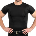 Men's Concealed Carry Holster Shirt - Secure Hook & Loop Pocket