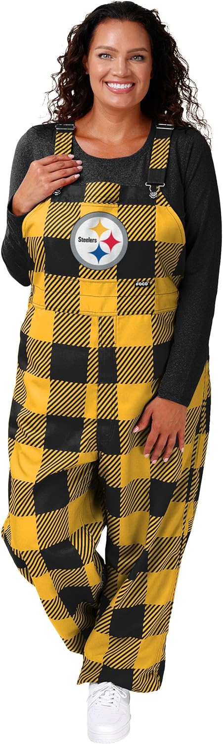 NFL Women's Team Logo Bib Overalls for Game Day Style