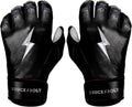 BRUCE BOLT Chrome Series Short Cuff Batting Gloves - Durable Fit MOST